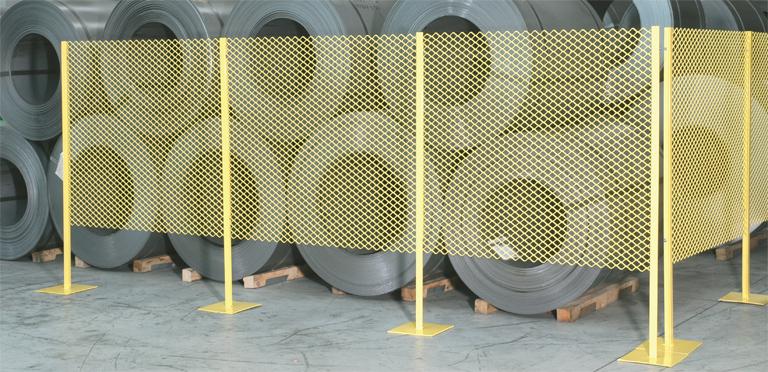 Sistema rimovibile in rete stirata Fils